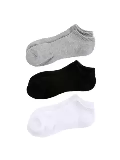 Calcetines tobilleros lisos unisex